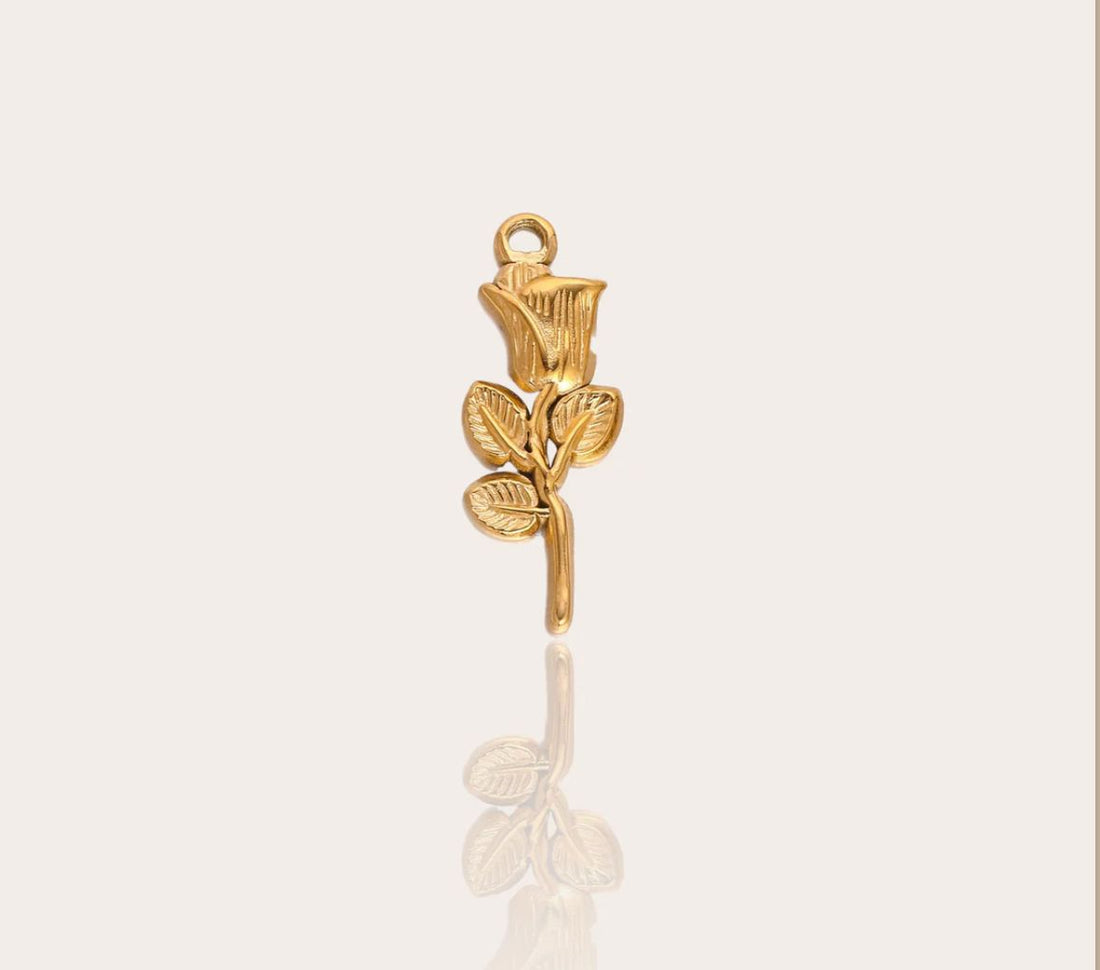 ROSE STEM CHARM