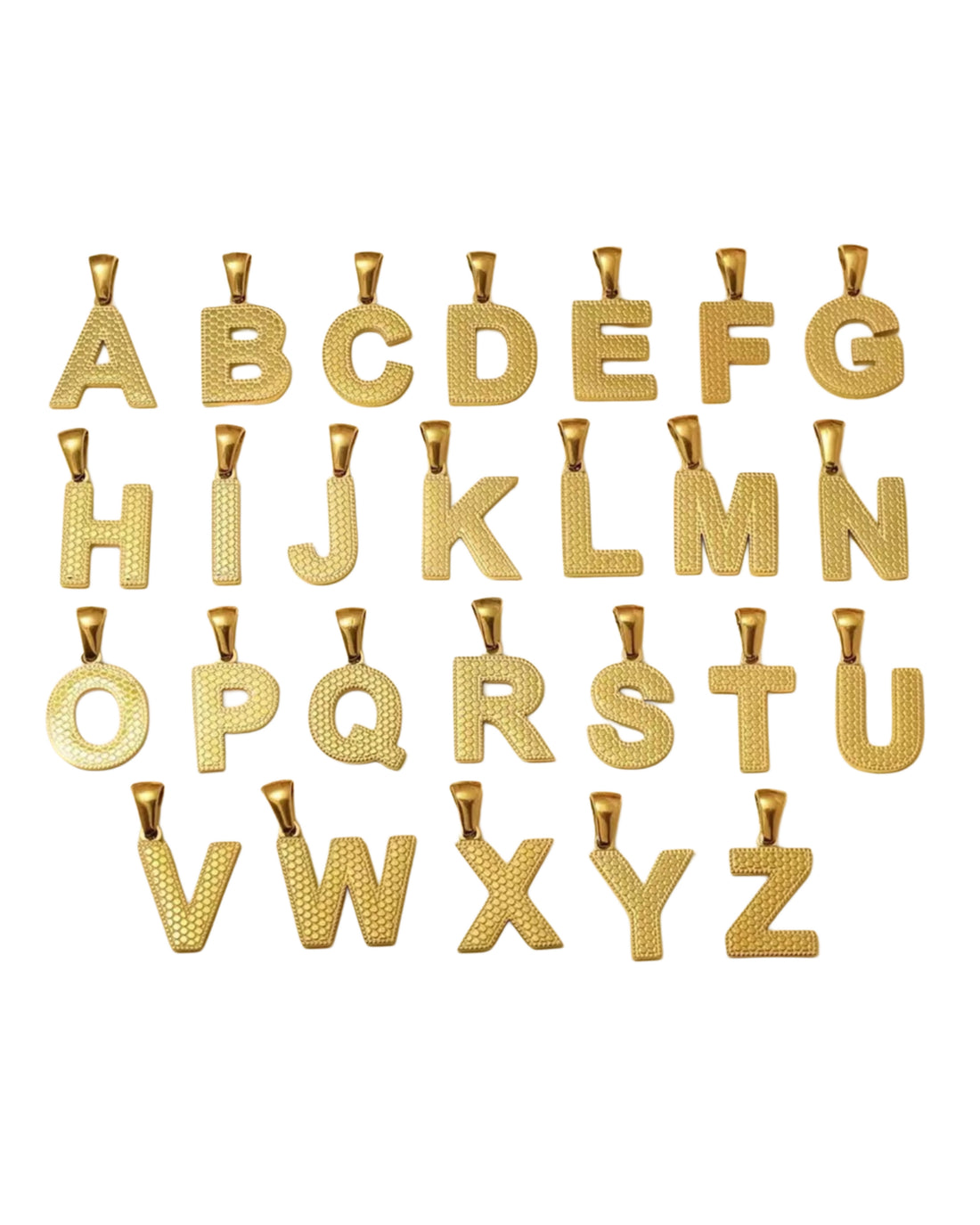 DOTTED INITIAL CHARM
