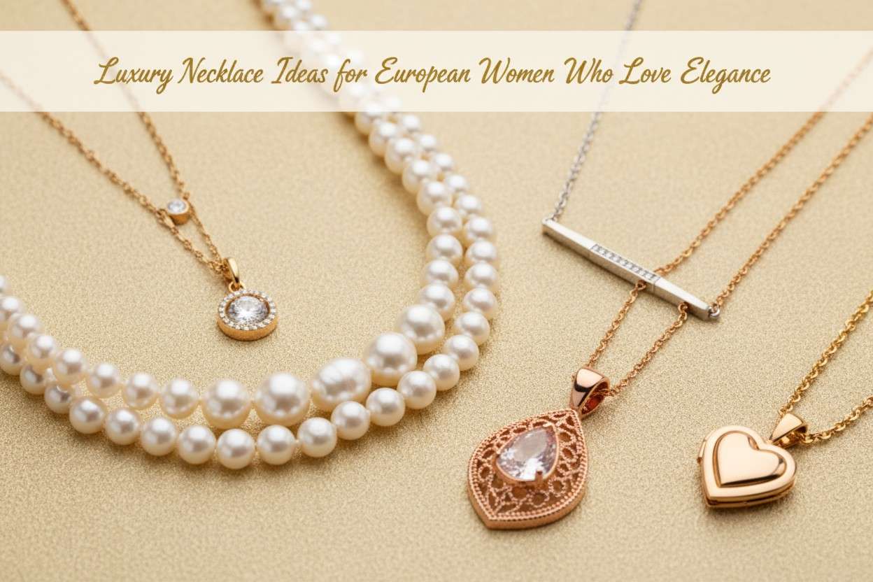 Luxe kettingideeën voor Europese vrouwen die van elegantie houden