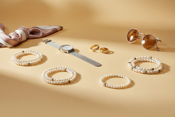 Stylingideeën met parelarmbanden voor moderne outfits