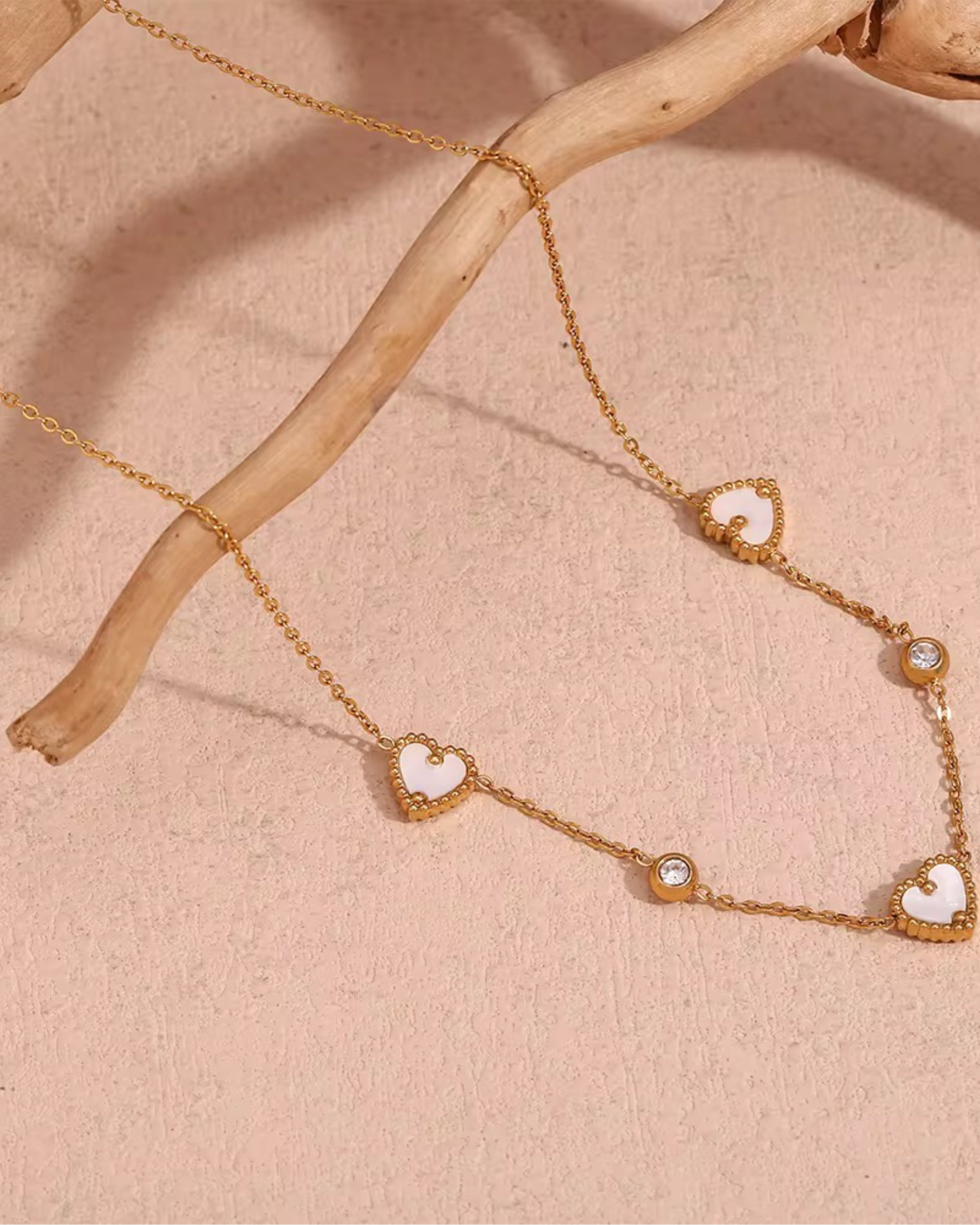 MILANA HEART NECKLACE