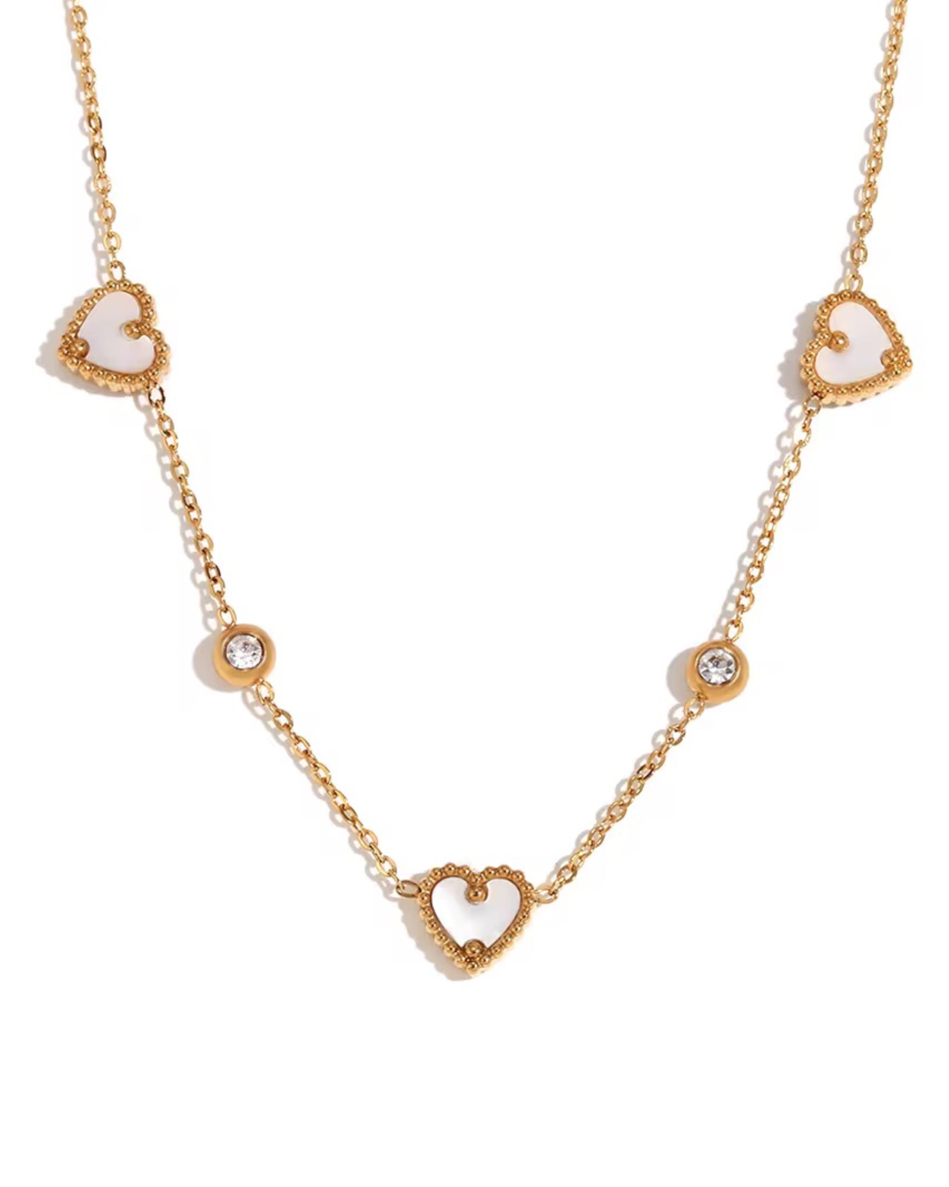MILANA HEART NECKLACE