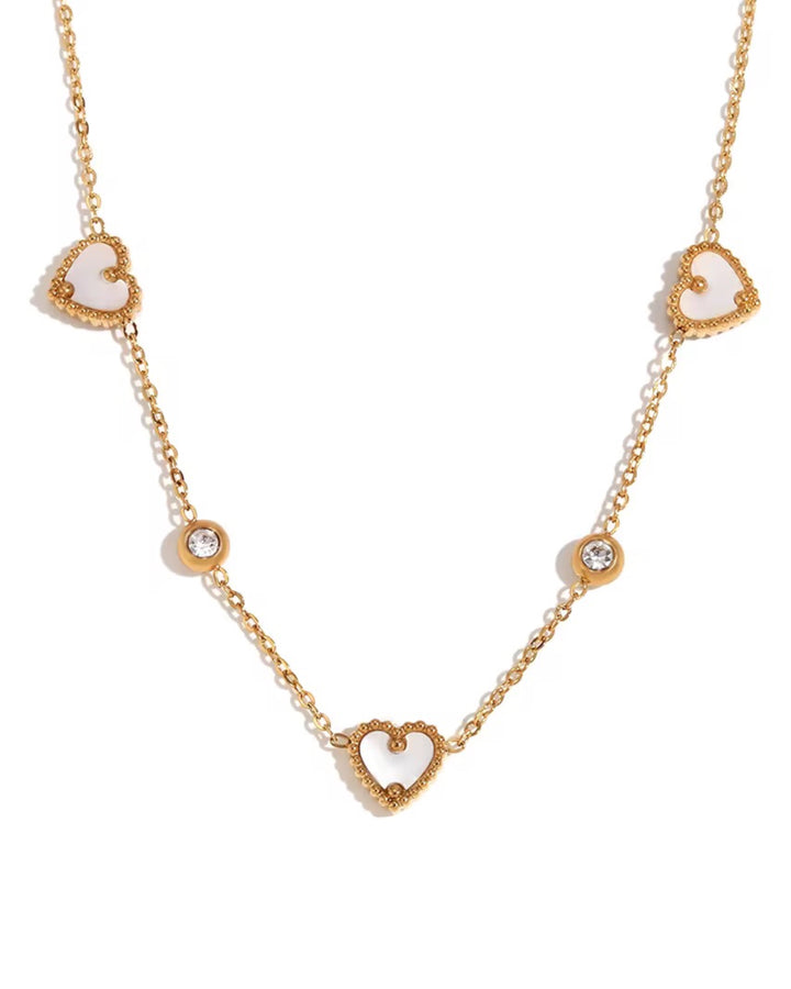 MILANA HEART NECKLACE