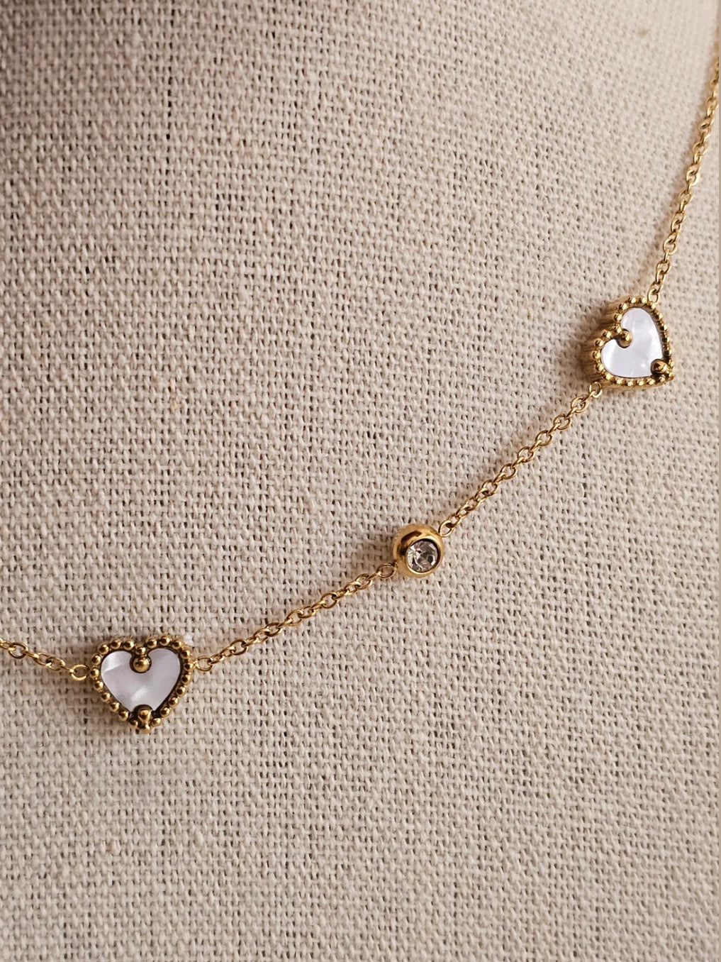 MILANA HEART NECKLACE