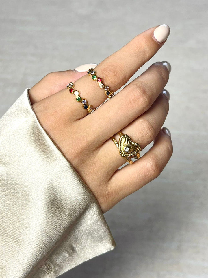 Colorful ring for her