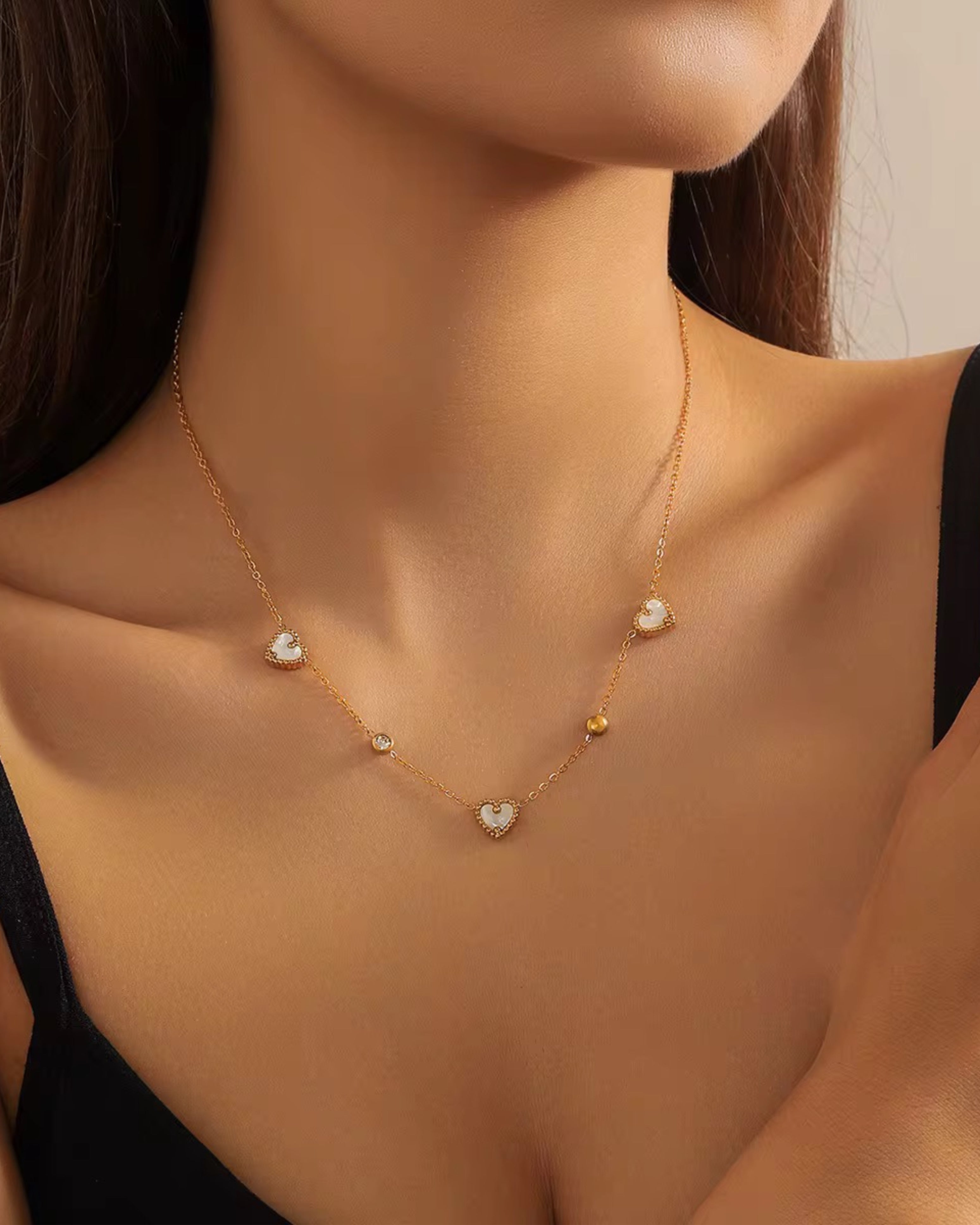 MILANA HEART NECKLACE