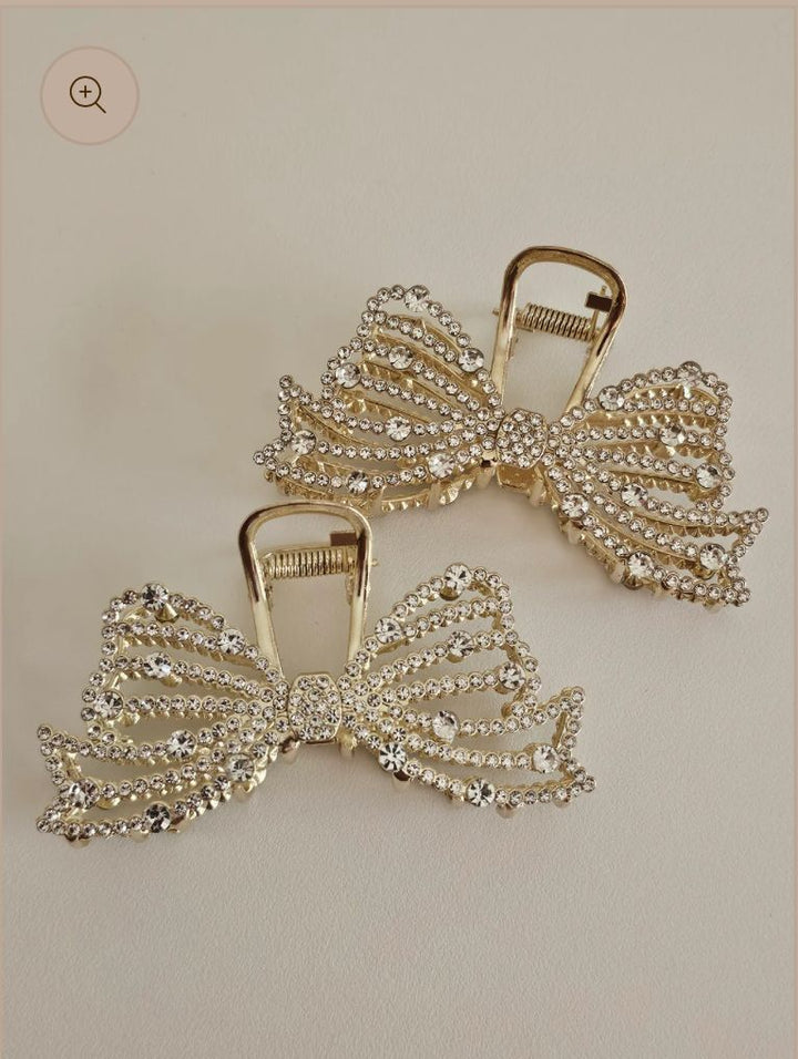 ELLY BOW HAIR CLAW