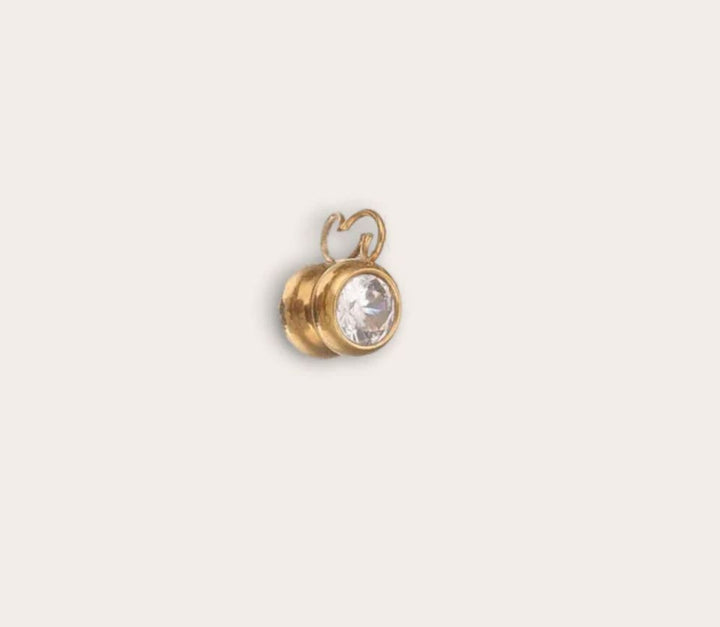 GLASS CRYSTAL CHARM