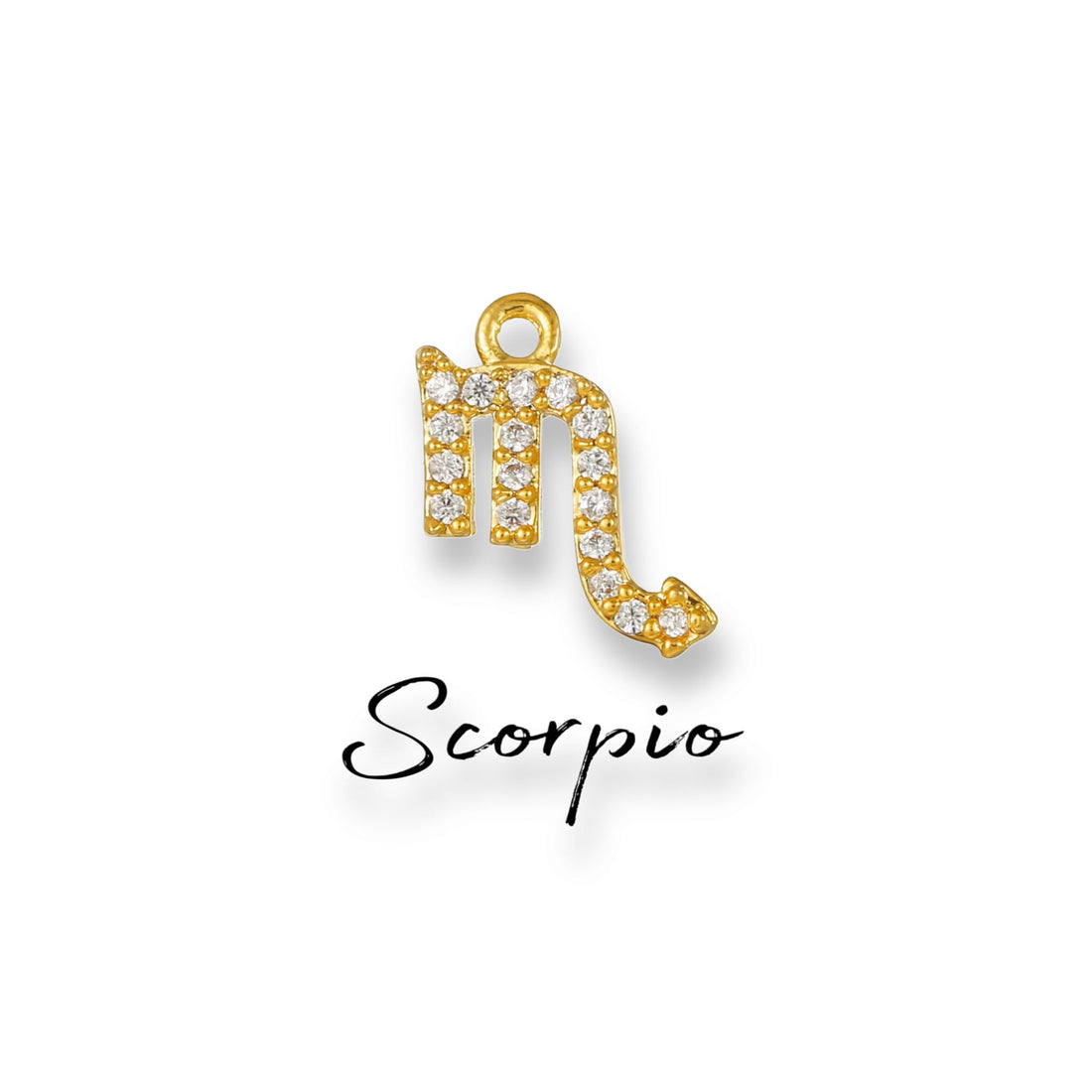 ZIRCON ZODIAC CHARM