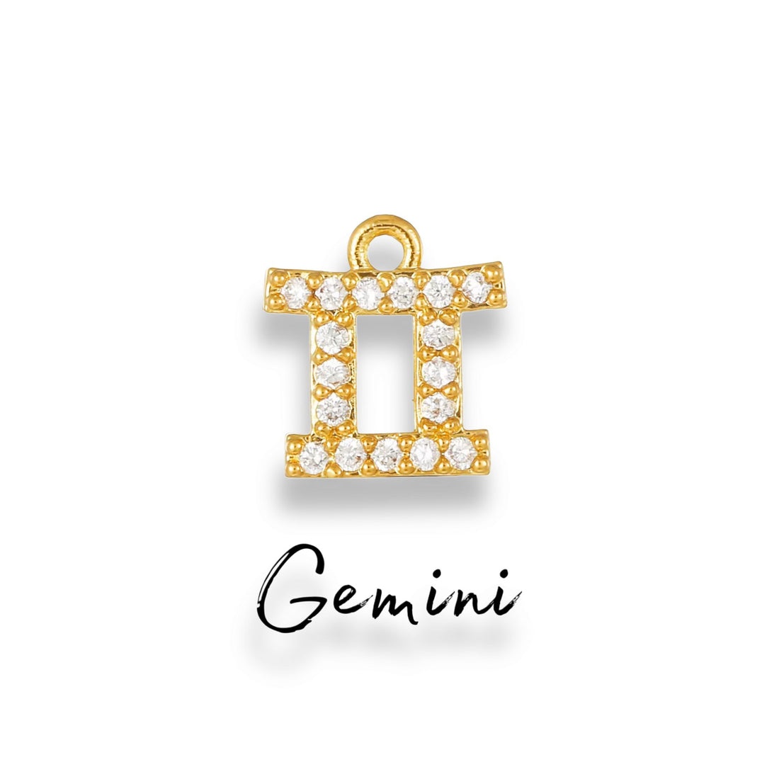 ZIRCON ZODIAC CHARM