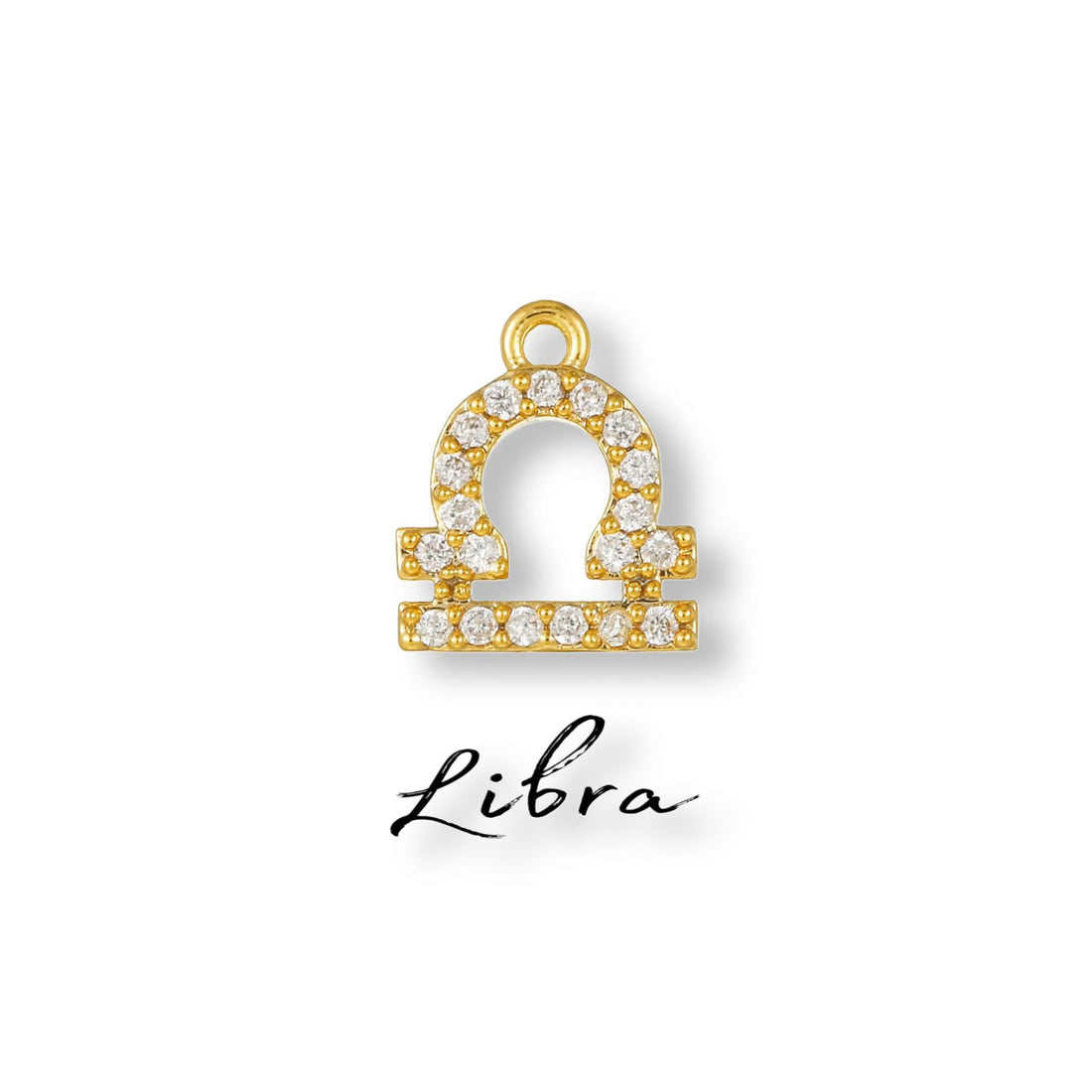 ZIRCON ZODIAC CHARM