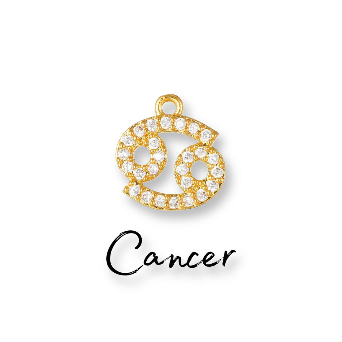 ZIRCON ZODIAC CHARM