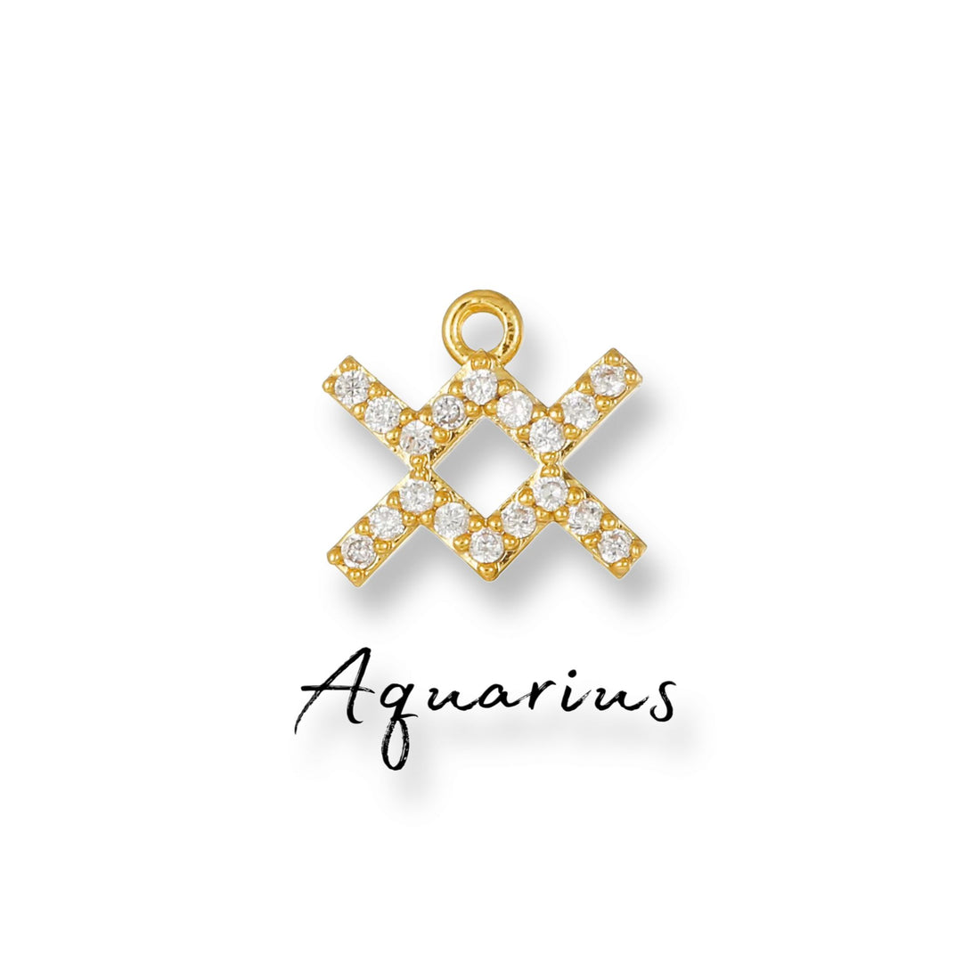 ZIRCON ZODIAC CHARM