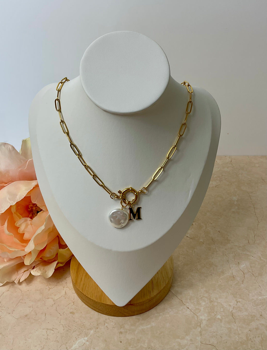ROUND CLASP OPEN CHAIN