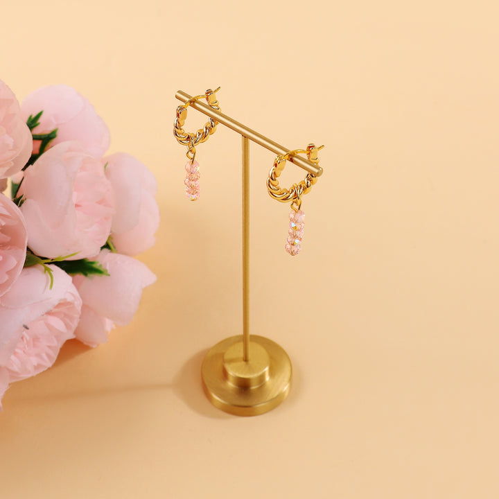 BRAIDED HOOP EARRINGS