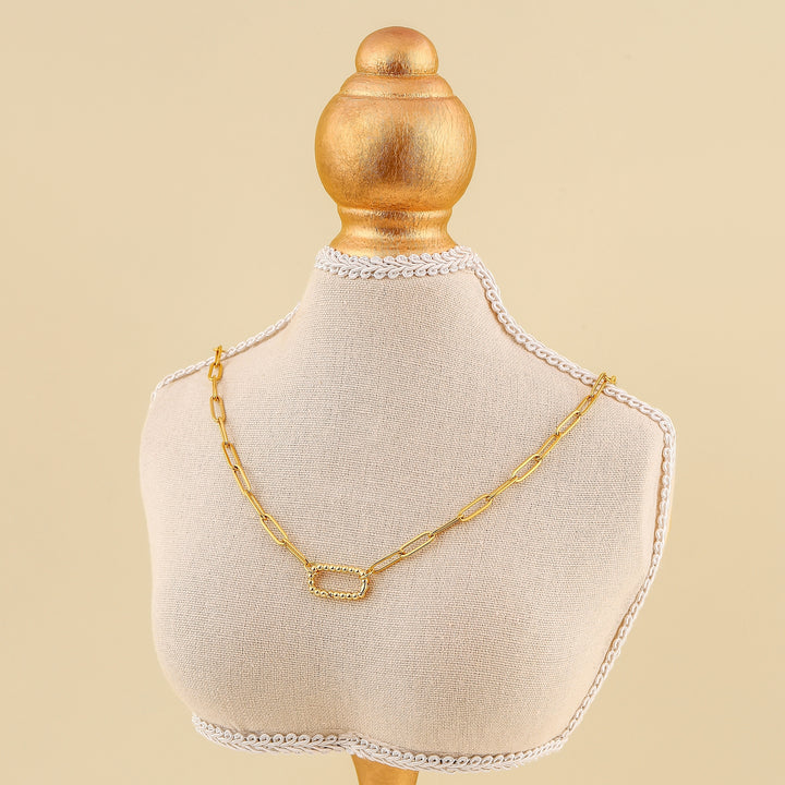 RECTANGULAR CLASP OPEN CHAIN