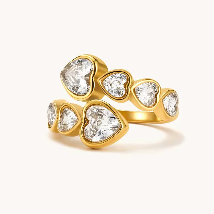 ZARA HEART RING