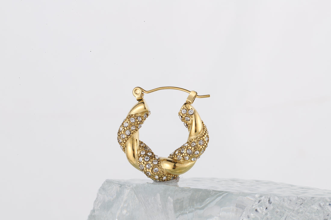 GINA TWISTED EARRINGS