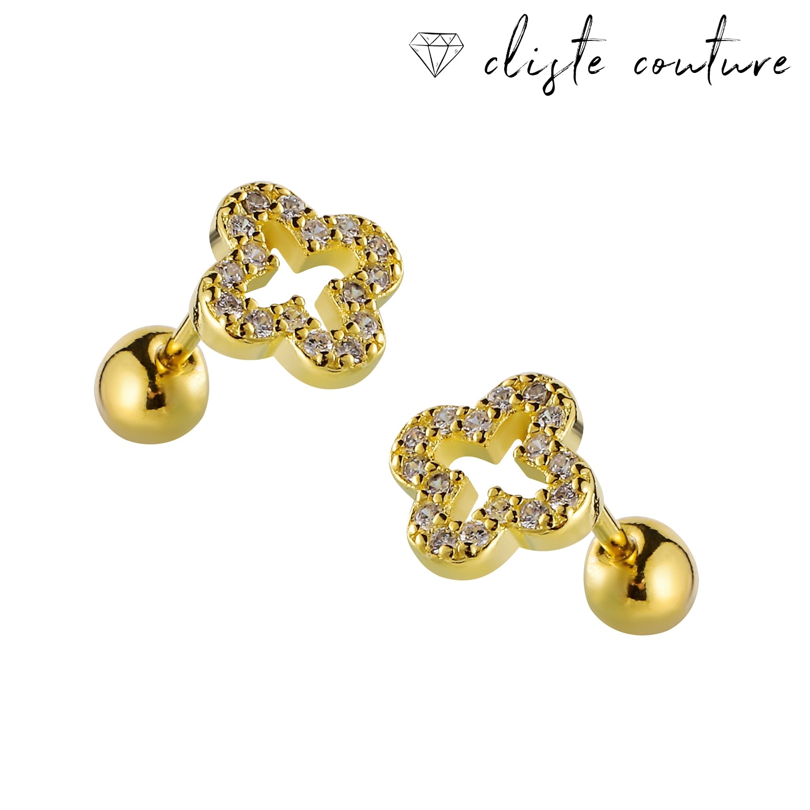 NYLA CLOVER EARRINGS