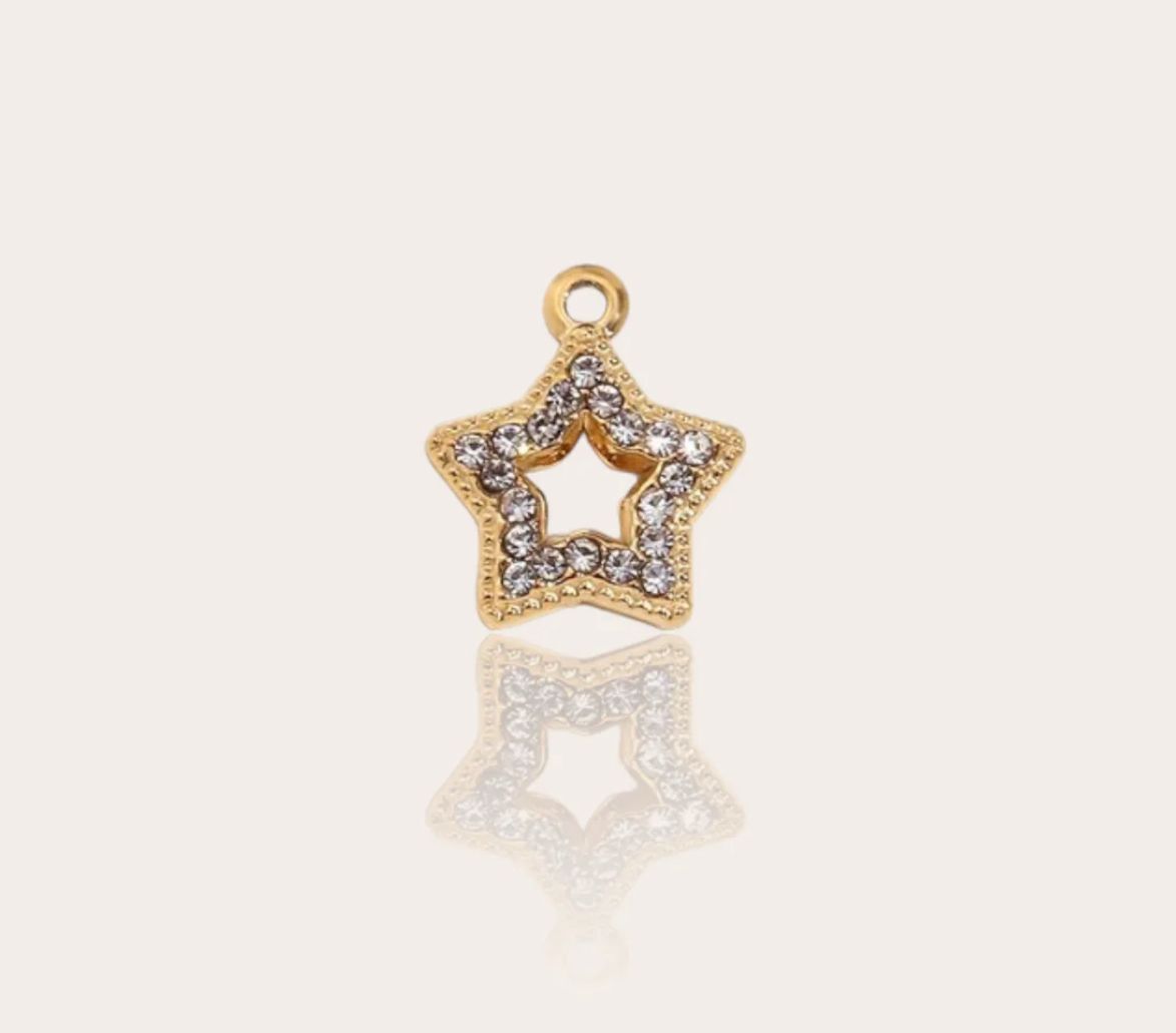 MINI DIAMANTE STAR CHARM