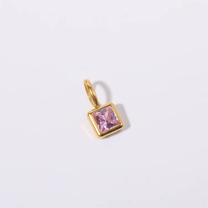PINK GEMSTONE CHARM