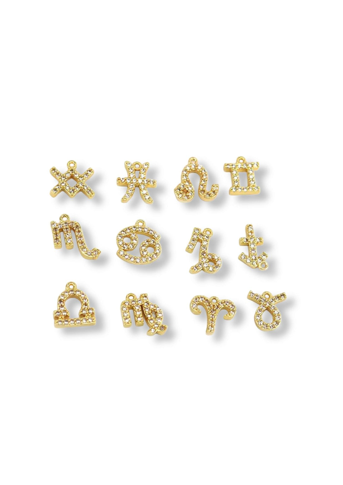 ZIRCON ZODIAC CHARM