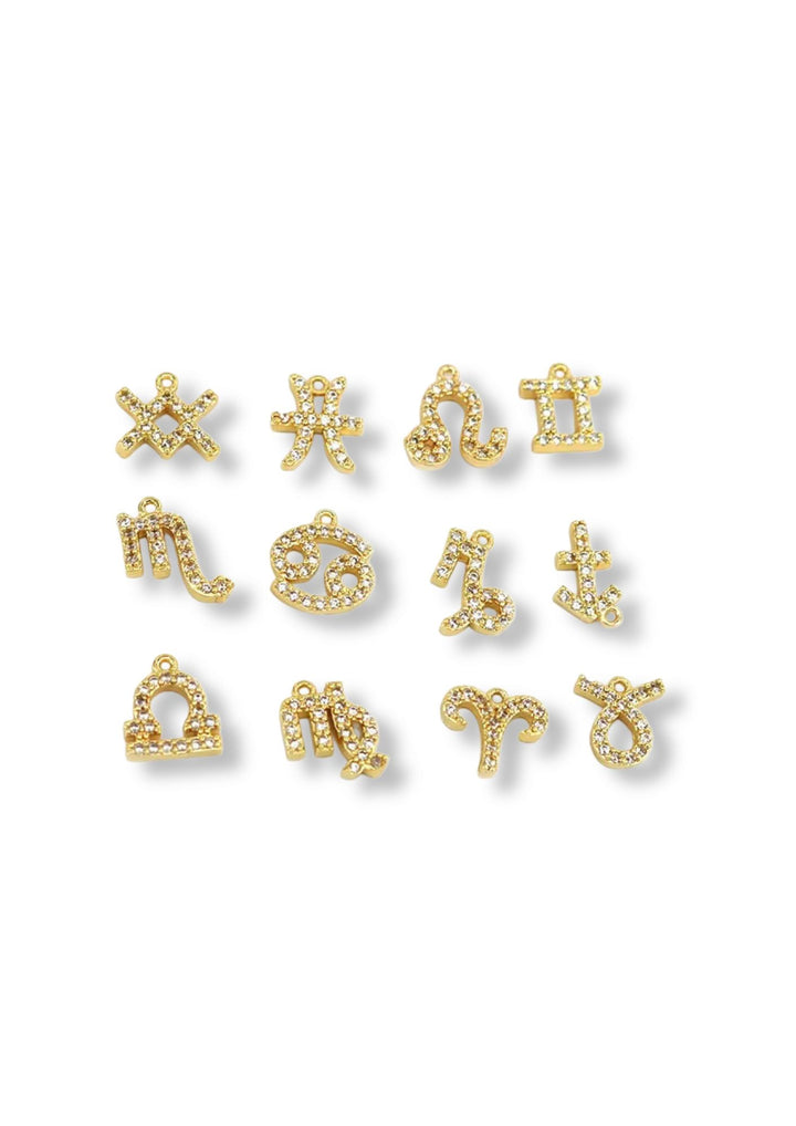 ZIRCON ZODIAC CHARM