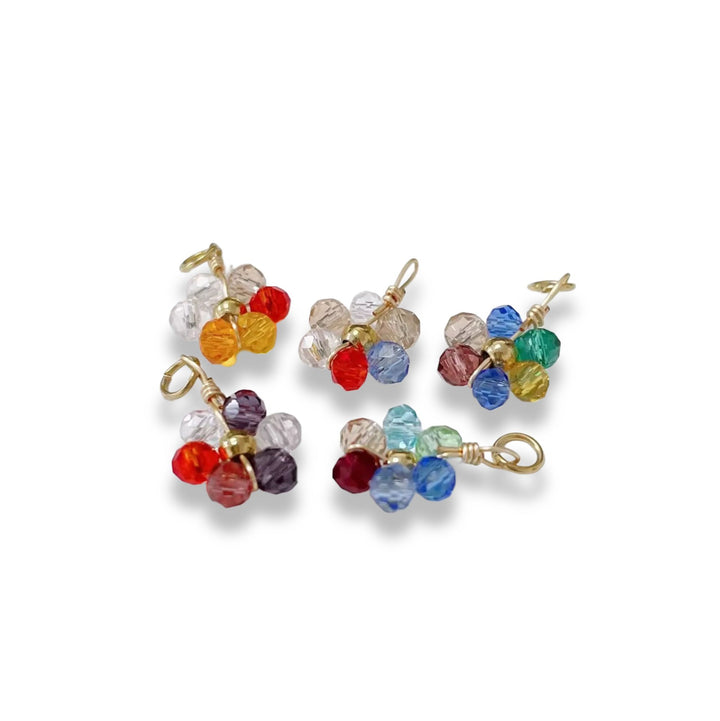 MULTICOLOR FLOWER CHARM