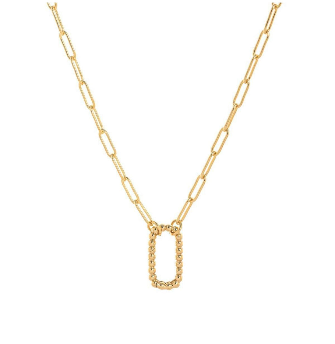 RECTANGULAR CLASP OPEN CHAIN