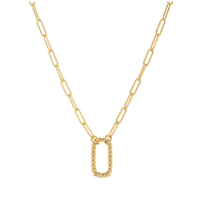 RECTANGULAR CLASP OPEN CHAIN