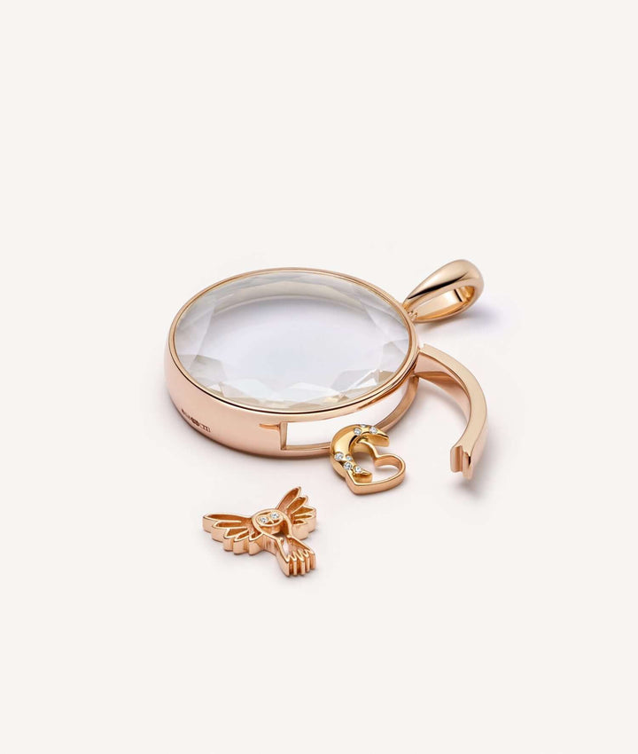 LOVE YOU TO THE MOON CHARM
