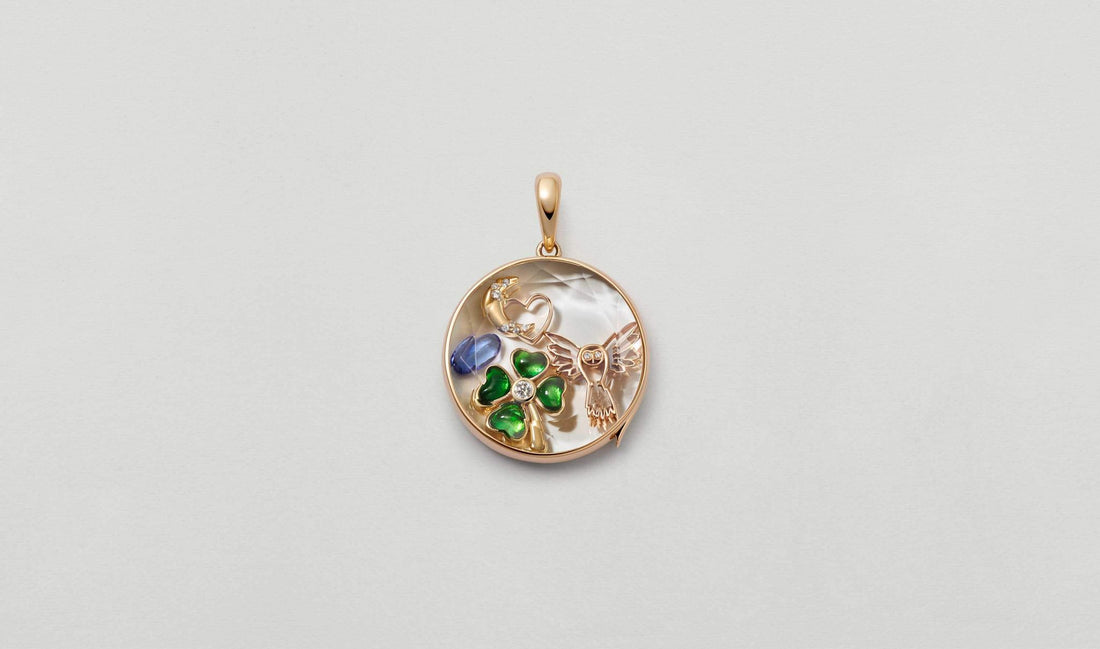 LOVE YOU TO THE MOON CHARM