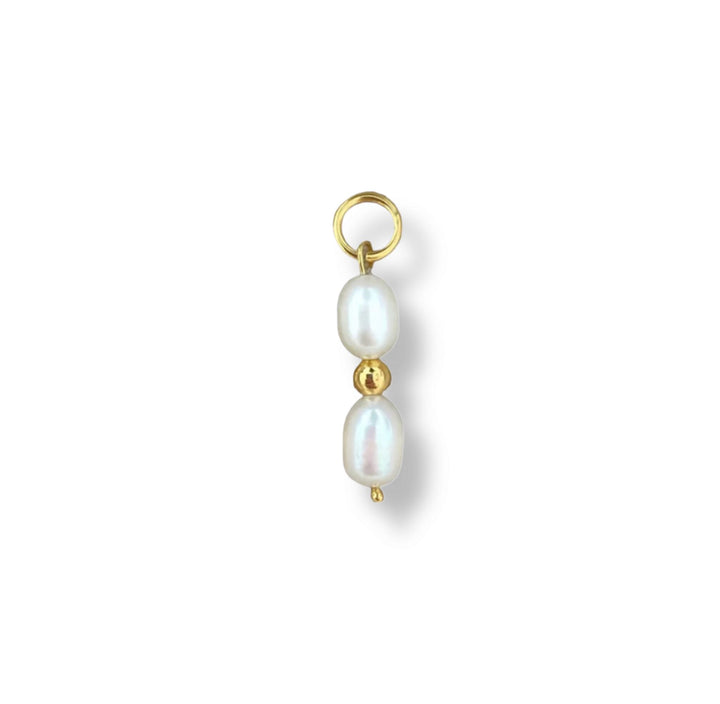 PEARL AND GOLD CHARM