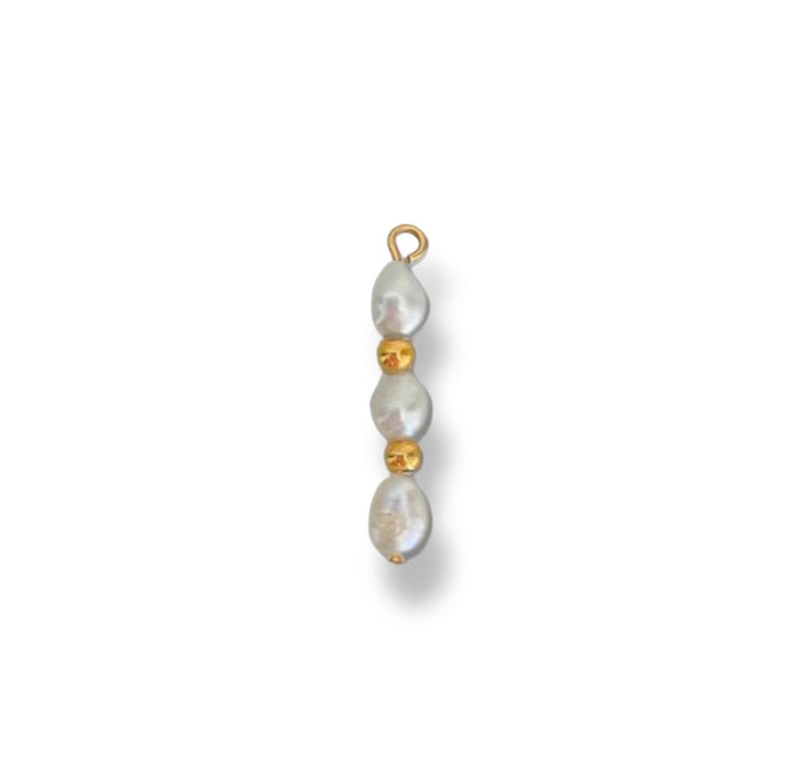 TRIPLE RICE AND GOLD CHARM