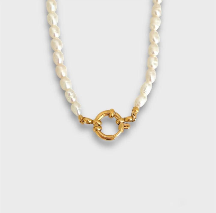 PEARL CLASP NECKLACE