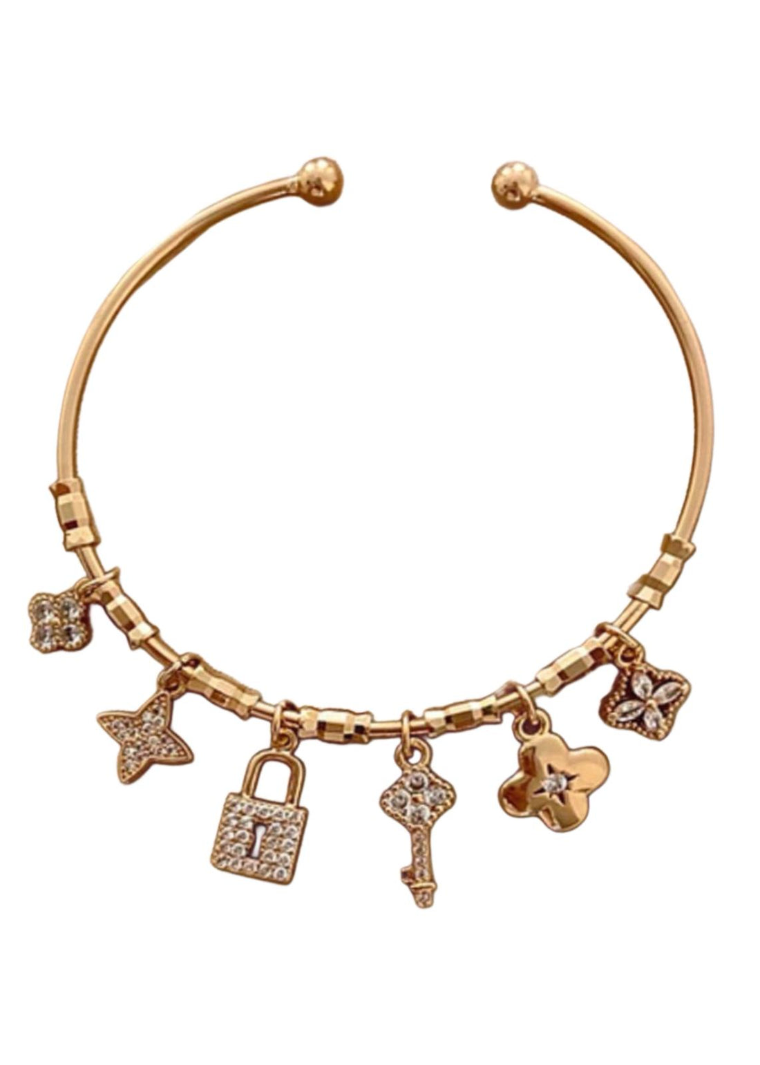 LOCK AND KEY BRACELET