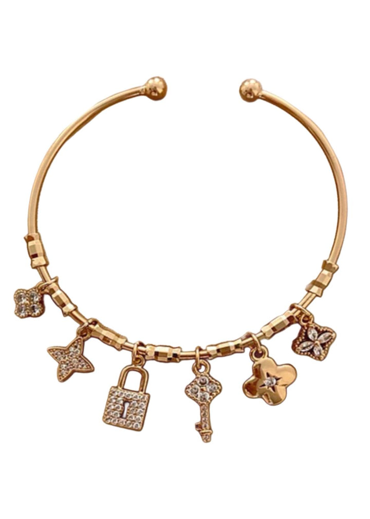 LOCK AND KEY BRACELET
