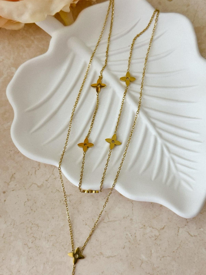 SAFA DOUBLE CHAIN NECKLACE