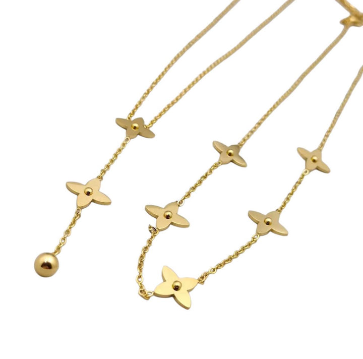 SAFA DOUBLE CHAIN NECKLACE