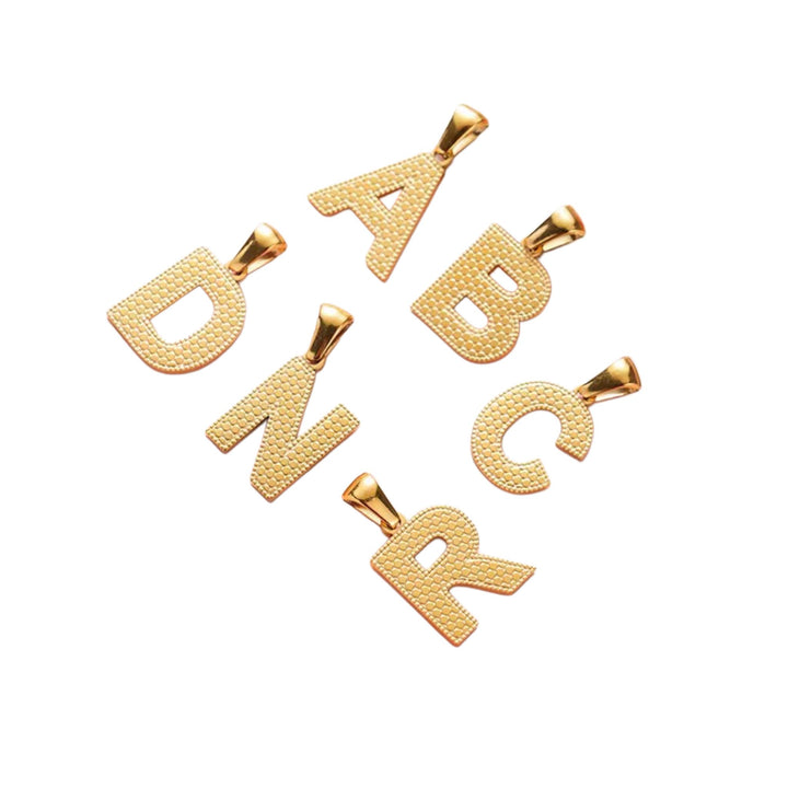 DOTTED INITIAL CHARM