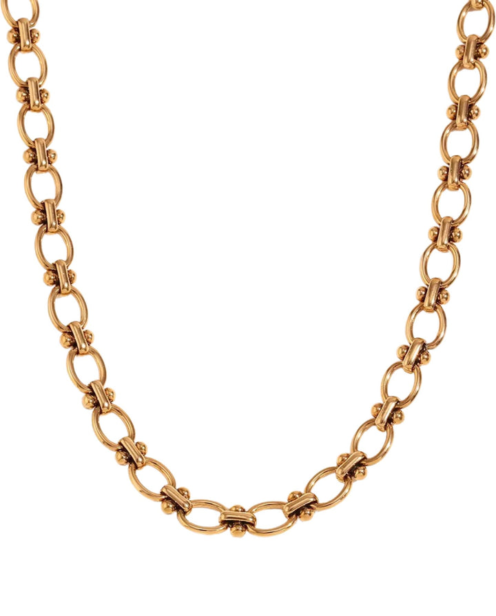 BLOCK CHAIN NECKLACE