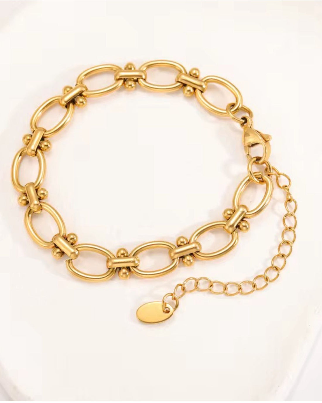 BLOKKETEN EN ARMBAND SET