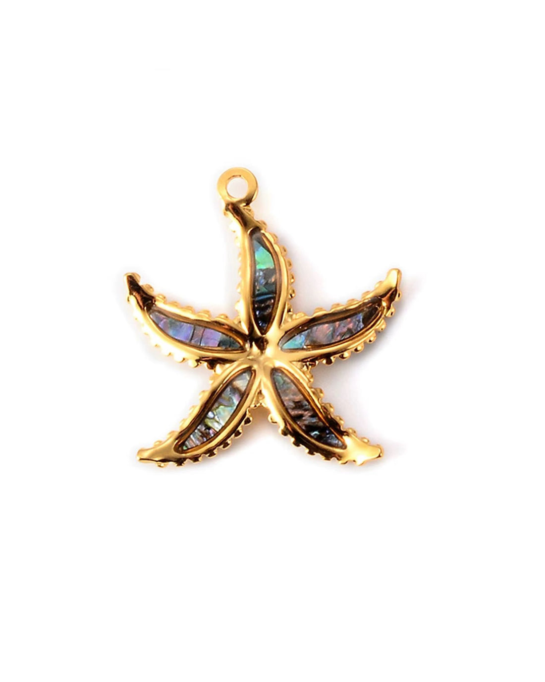 SHELL STARFISH CHARM NECKLACE
