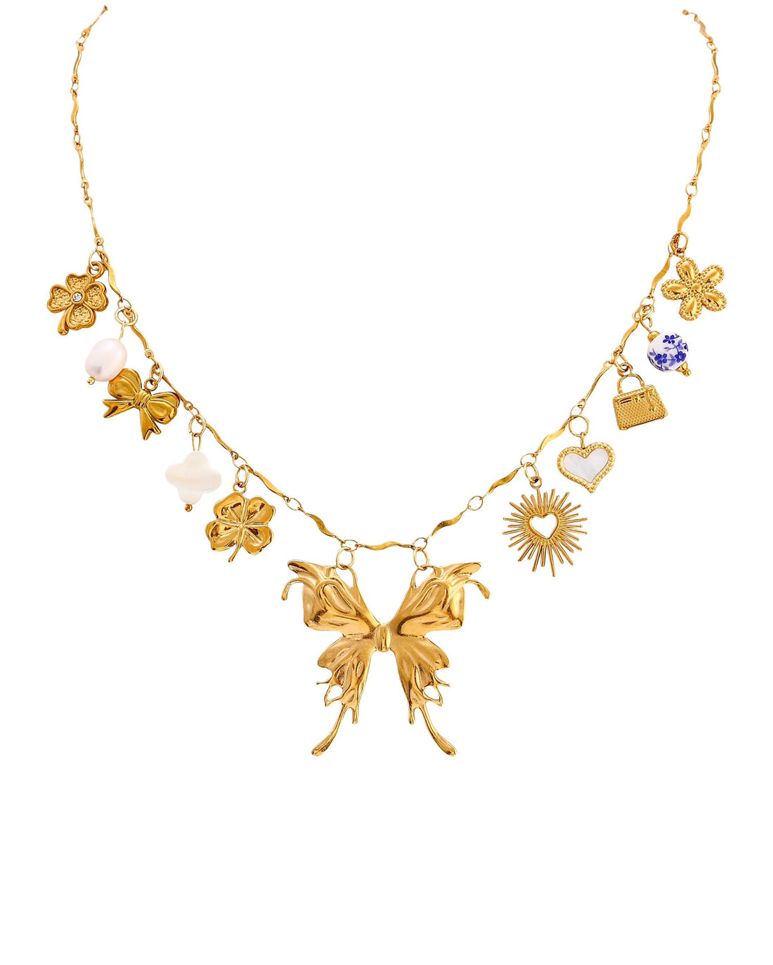 INTO THE MYSTIC MULTI CHARM NECKLACE
