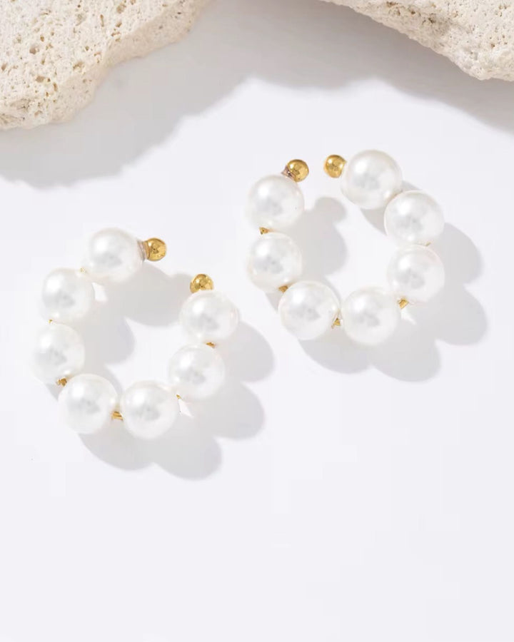 PEARLS EAR CUFF ( per piece )