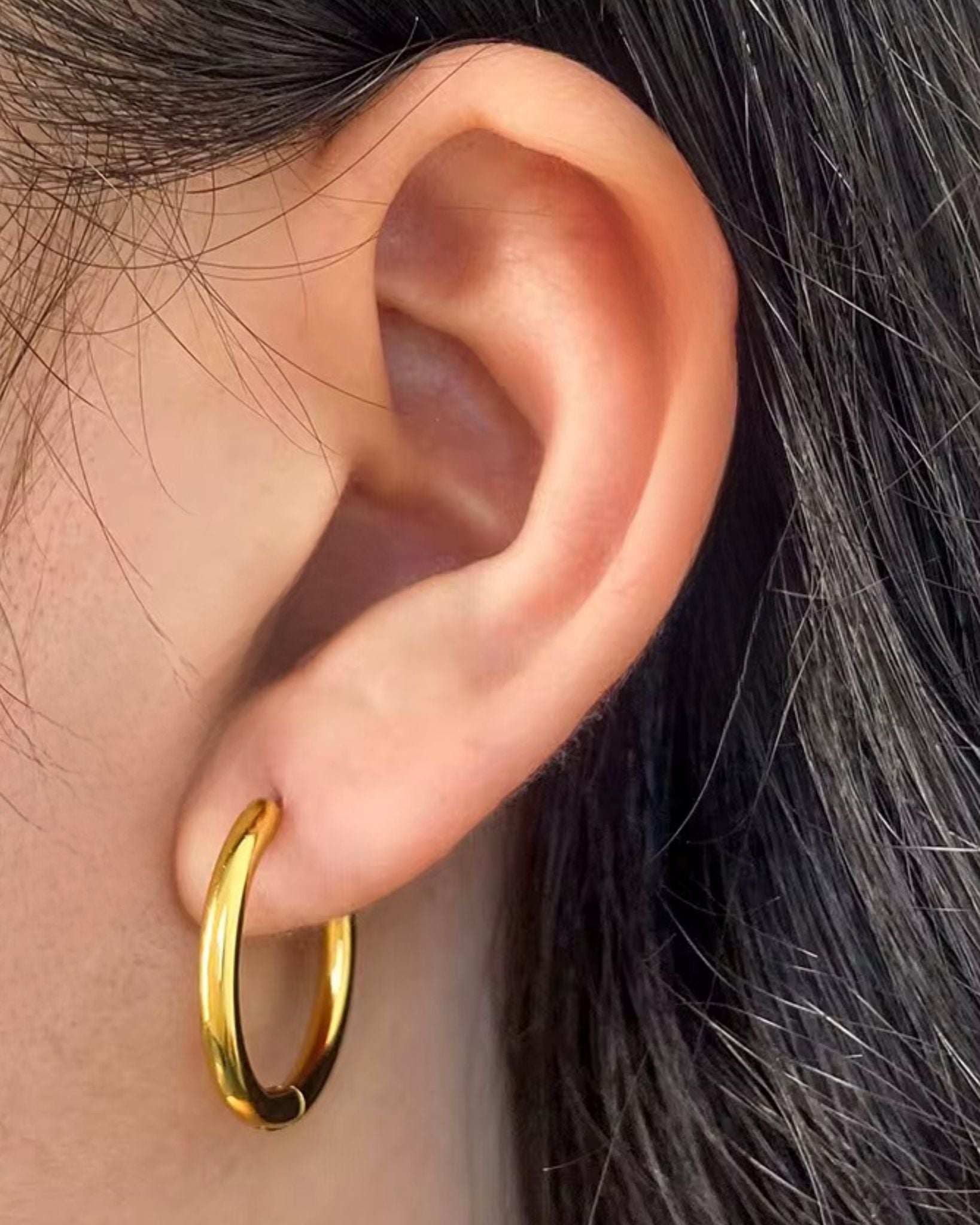 BASIC FINE HOOP 18mm