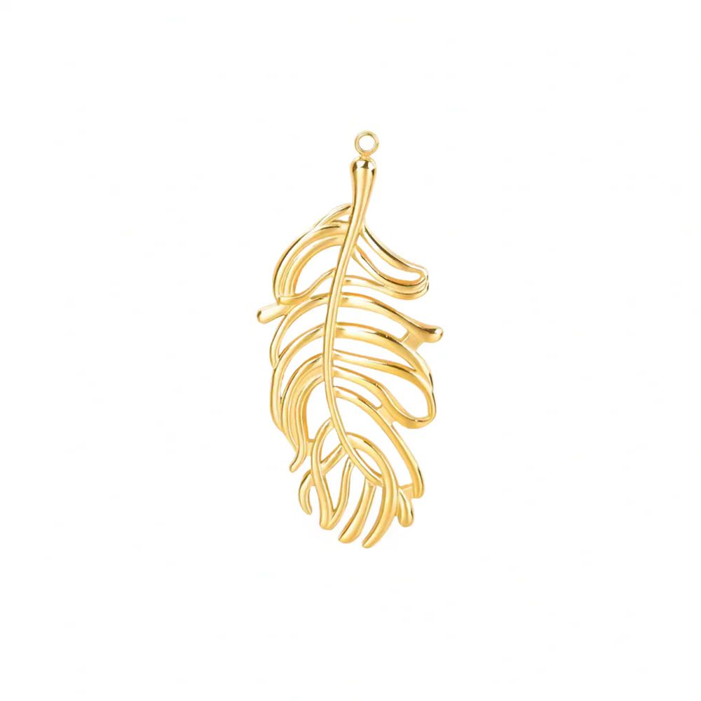 CC Gold Leaf Charm