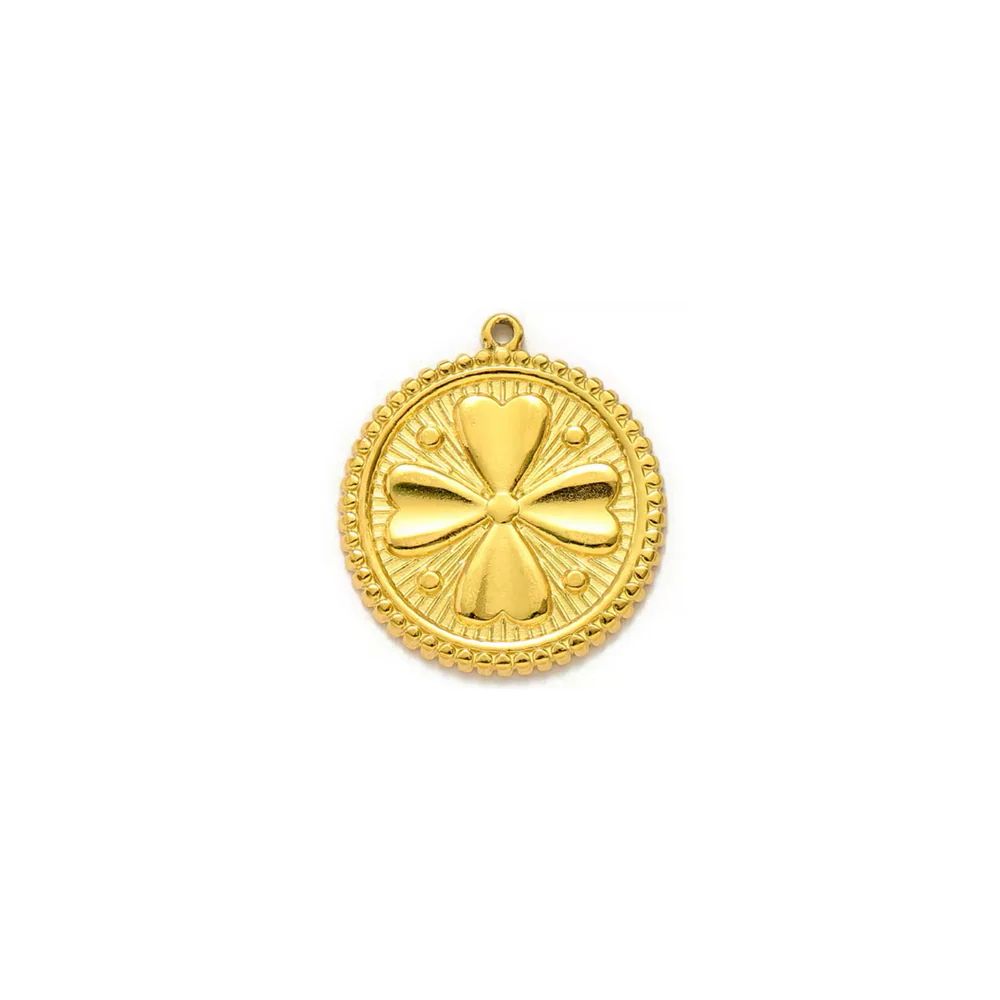 CC GOLD FLOWER CHARM