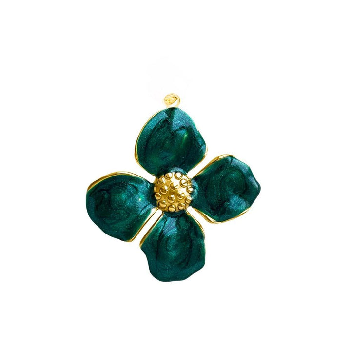 CC PERIDOT FLOWER CHARM