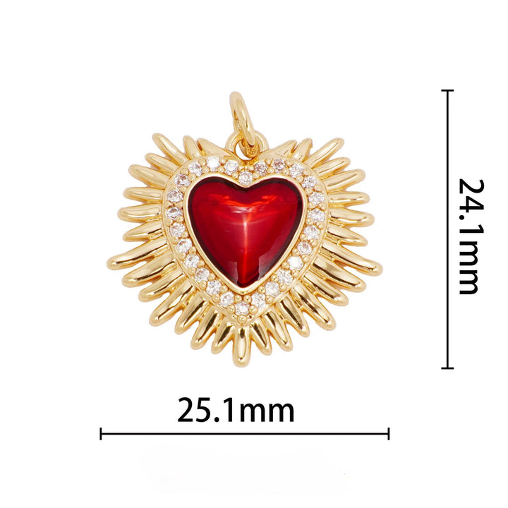 CC RED HEART